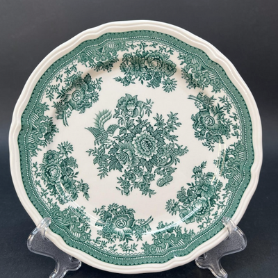 Vintage Villeroy & Boch Fasan Green coffee set for 4, vitrified porcelain,