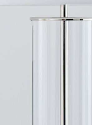 This table lamp is designed with a clever three-stage dimmer function, so you can enjoy a different light level throughout the day with a simple touc