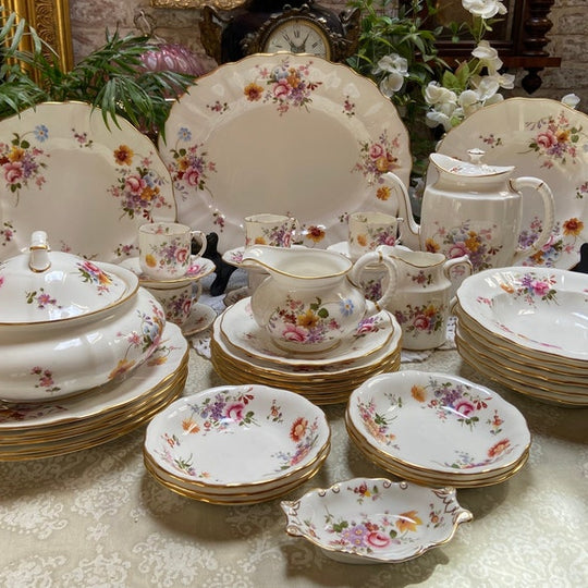 Royal Crown Derby Posies dinner set